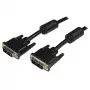 StarTech.com 3m DVI-D Single Link Cable - M/M, 3 m, DVI-D, DVI-D, Male, Male, Black