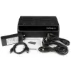 StarTech.com 4-Bay USB 3.0 to SATA Hard Drive Docking Station, USB Hard Drive Dock, External 2.5/3.5 inch SATA III SSD/HDD Docking Station, Hot-Swap Hard Drive Bay, Top-Loading