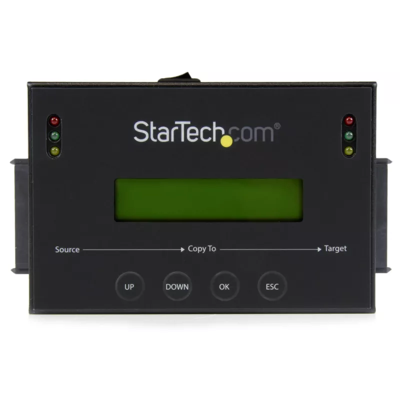 StarTech.com 1:1 Standalone Hard Drive Duplicator with Disk Image Manager For Backup and Restore, Store Several Disk Images on one 2.5/3.5 inch SATA Drive, HDD/SSD Cloner, No PC Required