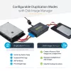 StarTech.com 1:1 Standalone Hard Drive Duplicator with Disk Image Manager For Backup and Restore, Store Several Disk Images on one 2.5/3.5 inch SATA Drive, HDD/SSD Cloner, No PC Required