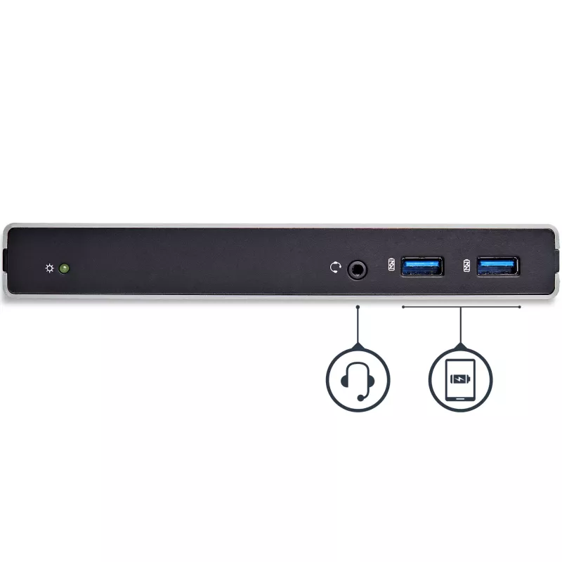 StarTech.com Dual-Monitor USB 3.0 Docking Station with DVI and Vertical Stand