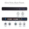 StarTech.com Dual-Monitor USB 3.0 Docking Station with DVI and Vertical Stand