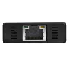 StarTech.com 3-Port Portable USB 3.0 Hub plus Gigabit Ethernet - Aluminum with Built-in Cable~3-Port Portable USB 3.0 Hub plus Gigabit Ethernet - 5Gbps - Aluminum with Built-in Cable