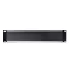 StarTech.com Horizontal 2U Server Rack Cable Management Finger Duct w/ Cover - 19 inch Network Rack Wire Duct Raceway Panel - Slotted Wire Duct