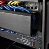 StarTech.com Horizontal 2U Server Rack Cable Management Finger Duct w/ Cover - 19 inch Network Rack Wire Duct Raceway Panel - Slotted Wire Duct