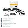 StarTech.com USB 3.0 Docking Station Dual Monitor with HDMI & 4K DisplayPort - USB 3.0 to 4x USB-A, Ethernet, HDMI and DP - USB Type A Universal Laptop Docking Station for Mac & Windows
