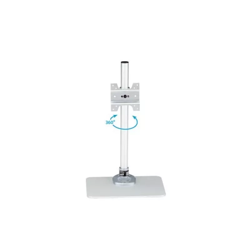StarTech.com Single Monitor Stand - Adjustable - Steel - Silver