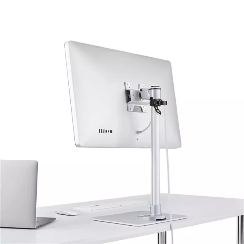 StarTech.com Single Monitor Stand - Adjustable - Steel - Silver