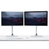 StarTech.com Single Monitor Stand - Adjustable - Steel - Silver