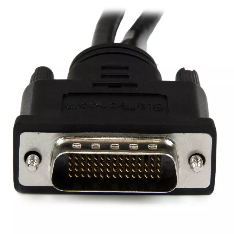StarTech.com 8 inch (20 cm) DMS-59 to Dual DisplayPort Adapter Cable - 4K x 2K Video - LFH DMS 59 pin (M) to 2x DisplayPort 1.2 (F) Splitter Y Cable - LFH Graphics Card to Dual DP Monitors