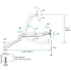 StarTech.com Single Desk-Mount Monitor Arm - Full Motion Articulating - Steel