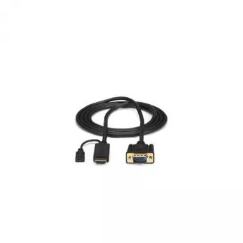 StarTech.com 3 ft HDMI to VGA Active Converter Cable - HDMI to VGA Adapter - 1920x1200 or 1080p