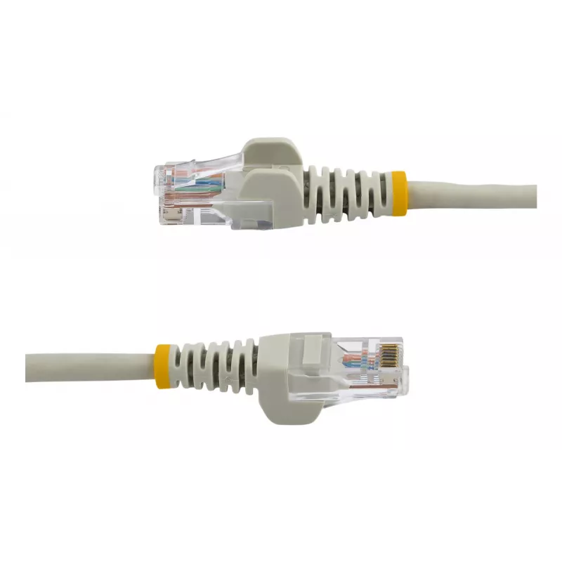 StarTech.com Cat5e Patch Cable with Snagless RJ45 Connectors - 1m, Gray
