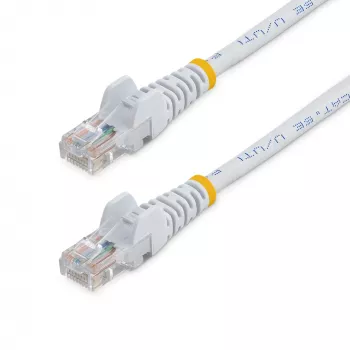StarTech.com Cat5e Patch Cable with Snagless RJ45 Connectors - 2m, White
