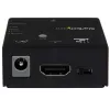 StarTech.com EDID Emulator for HDMI Displays - 1080p, Black, Steel, RoHS, CE, FCC, 1920 x 1080 pixels, 720p, 1080p, HDMI