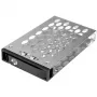 StarTech.com 2.5 inch Hot Swap Hard Drive Tray, 2.5 inch, Bezel panel, Black, Silver, 2.5 inch, Plastic, Steel, 70 mm