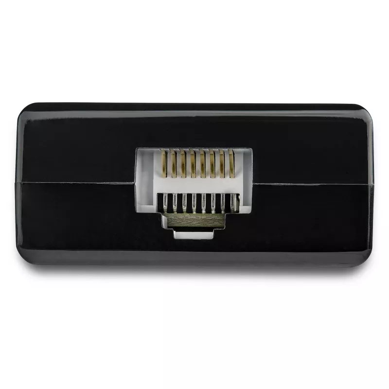 StarTech.com USB to Ethernet Adapter, USB 3.0 to 10/100/1000 Gigabit Ethernet LAN Converter for Laptops, 11.8in/30cm Attached Cable, USB to RJ45 Adapter, NIC Adapter, USB Network Adapter