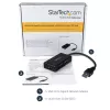 StarTech.com USB to Ethernet Adapter, USB 3.0 to 10/100/1000 Gigabit Ethernet LAN Converter for Laptops, 11.8in/30cm Attached Cable, USB to RJ45 Adapter, NIC Adapter, USB Network Adapter