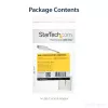 StarTech.com USB-C to VGA Adapter - White, 3.2 Gen 1 (3.1 Gen 1), USB Type-C, VGA (D-Sub) output, 1920 x 1200 pixels