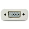 StarTech.com USB-C to VGA Adapter - White, 3.2 Gen 1 (3.1 Gen 1), USB Type-C, VGA (D-Sub) output, 1920 x 1200 pixels