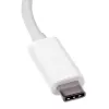 StarTech.com USB C to DisplayPort Adapter - 4K 60Hz/8K 30Hz - USB Type-C to DP 1.4 HBR2 Adapter Dongle - Compact USB-C (DP Alt Mode) Monitor Video Converter - Thunderbolt 3 Compatible - White