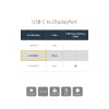 StarTech.com USB C to DisplayPort Adapter - 4K 60Hz/8K 30Hz - USB Type-C to DP 1.4 HBR2 Adapter Dongle - Compact USB-C (DP Alt Mode) Monitor Video Converter - Thunderbolt 3 Compatible - White