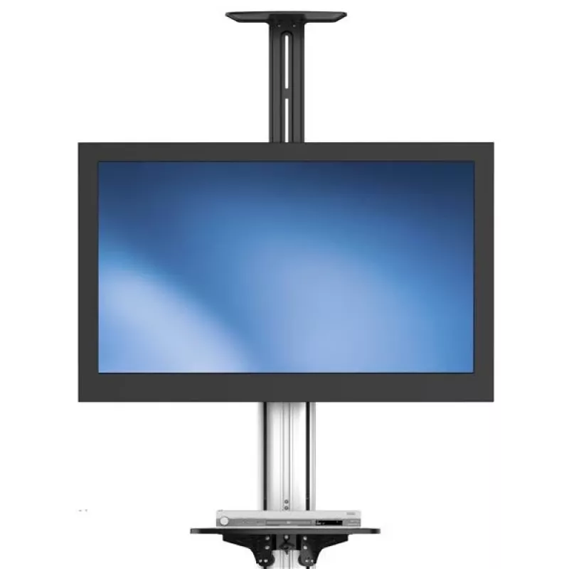 StarTech.com TV Cart - Height Adjustable - Lockable Wheels, 40 kg, 81.3 cm (32 inch), 190.5 cm (75 inch), 200 x 200 mm, 600 x 400 mm, 1110 - 1510 mm