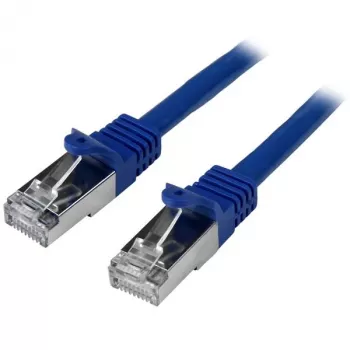 StarTech.com Cat6 Patch Cable - Shielded (SFTP) - 1 m, Blue, 1 m, Cat6, S/FTP (S-STP), RJ-45, RJ-45, Blue