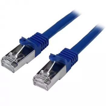 StarTech.com Cat6 Patch Cable - Shielded (SFTP) - 2 m, Blue, 2 m, Cat6, SF/UTP (S-FTP), RJ-45, RJ-45, Blue
