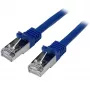 StarTech.com Cat6 Patch Cable - Shielded (SFTP) - 2 m, Blue, 2 m, Cat6, SF/UTP (S-FTP), RJ-45, RJ-45, Blue
