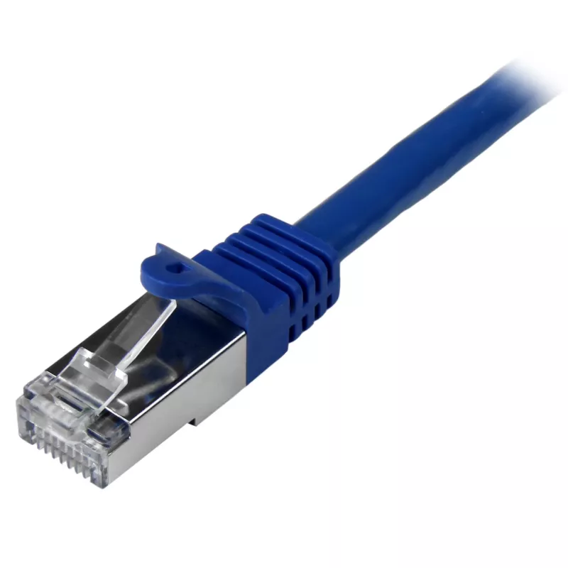 StarTech.com Cat6 Patch Cable - Shielded (SFTP) - 2 m, Blue, 2 m, Cat6, SF/UTP (S-FTP), RJ-45, RJ-45, Blue