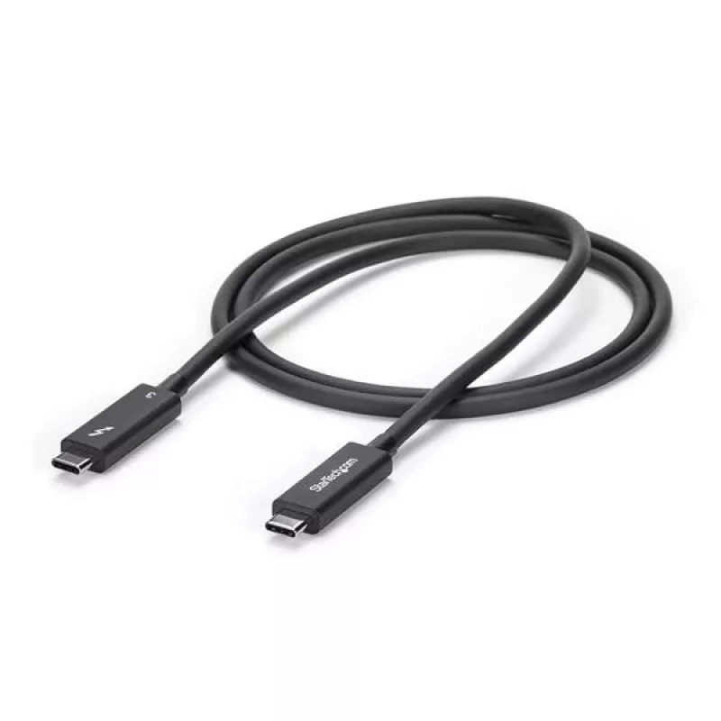 StarTech.com 3 ft. (1 m) Thunderbolt 3 Cable with 100W Power Delivery - 40Gbps