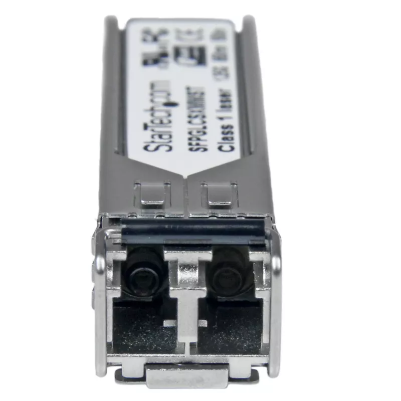 StarTech.com Cisco GLC-SX-MM Compatible SFP Transceiver Module - 1000BASE-SX - 10 Pack~10 Pack Cisco GLC-SX-MM Compatible SFP Module (10 Pack) - 1000BASE-SX - 1GbE Multimode Fiber MMF Optic Transceiver - 1GE Gigabit Ethernet SFP - LC 550m - 850nm - DDM Cisco IE3200, IE3300, ME1200