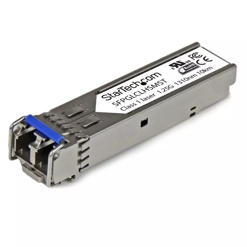 StarTech.com Cisco GLC-LH-SM Compatible SFP Transceiver Module - 1000BASE-LX/LH - 10 PACK~10 Pack Cisco GLC-LH-SM Compatible SFP Module (10 Pack) - 1000BASE-LX/LH - 1GbE Single Mode Fiber SMF Optic Transceiver - 1GE Gigabit Ethernet SFP - LC 10km - 1310nm - DDM Cisco Firepower, ASR920, IE2000