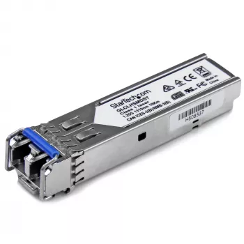 StarTech.com Cisco GLC-LH-SMD Compatible SFP Transceiver Module - 1000BASE-LX/LH - 10 Pack~Cisco GLC-LH-SMD Compatible SFP Module (10 Pack) - 1000BASE-LX/LH - 1GbE Single Mode Fiber SMF Optic Transceiver - 1GE Gigabit Ethernet SFP - LC 10km - 1310nm - DDM Cisco Firepower, ASR920, IE2000