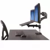 StarTech.com Desk-Mount Monitor Arm with Laptop Stand - Full Motion - Articulating
