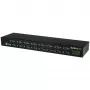 StarTech.com 16-Port USB-to-Serial Adapter Hub, USB 2.0 Type-B, Serial, 480 Mbit/s, Black, Steel, 36 W