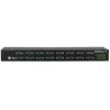 StarTech.com 16-Port USB-to-Serial Adapter Hub, USB 2.0 Type-B, Serial, 480 Mbit/s, Black, Steel, 36 W