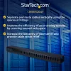 StarTech.com Vertical Cable Organizer with Finger Ducts - 0U - 3 ft.