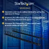 StarTech.com Vertical Cable Organizer with D-Ring Hooks - 0U - 6 ft.