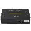 StarTech.com 1:1 Standalone Hard Drive Duplicator & Eraser, USB Thumb Drive and SATA HDD/SSD Disk Cloner & Eraser, LCD display, TAA Compliant, OS Independent
