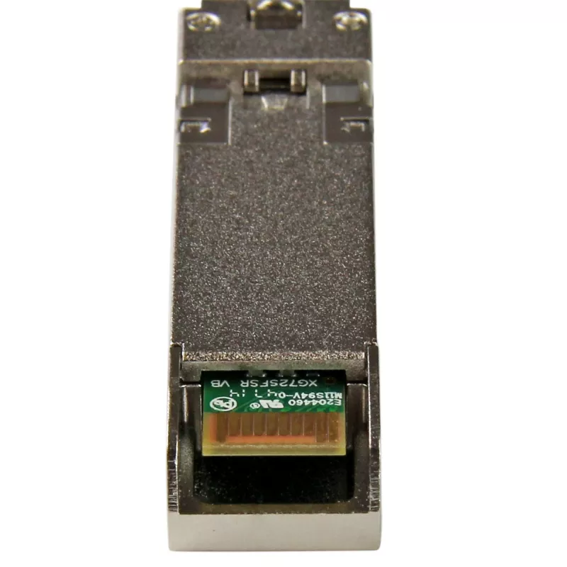 StarTech.com 10 Gigabit Fiber SFP+ Transceiver Module - HP 455883-B21 Compatible - MM LC with DDM - 300 m~HPE 455883-B21 Compatible SFP+ Module - 10GBASE-SR - 10GbE Multi Mode Fiber Optic Transceiver - 10GE Gigabit Ethernet SFP+ - LC 300m - 850nm - DDM HPE 6120XG, 6120G, Flex Fabric