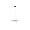StarTech.com TV Ceiling Mount - Full-Motion Universal Hanging Single Screen Mount with Adjustable Telescopic Pole - Tilt / Swivel - VESA Bracket for 32”-75 inch Displays