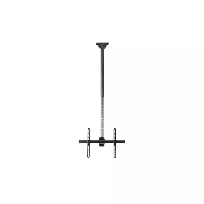 StarTech.com TV Ceiling Mount - Full-Motion Universal Hanging Single Screen Mount with Adjustable Telescopic Pole - Tilt / Swivel - VESA Bracket for 32”-75 inch Displays