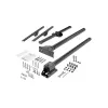 StarTech.com TV Ceiling Mount - Full-Motion Universal Hanging Single Screen Mount with Adjustable Telescopic Pole - Tilt / Swivel - VESA Bracket for 32”-75 inch Displays