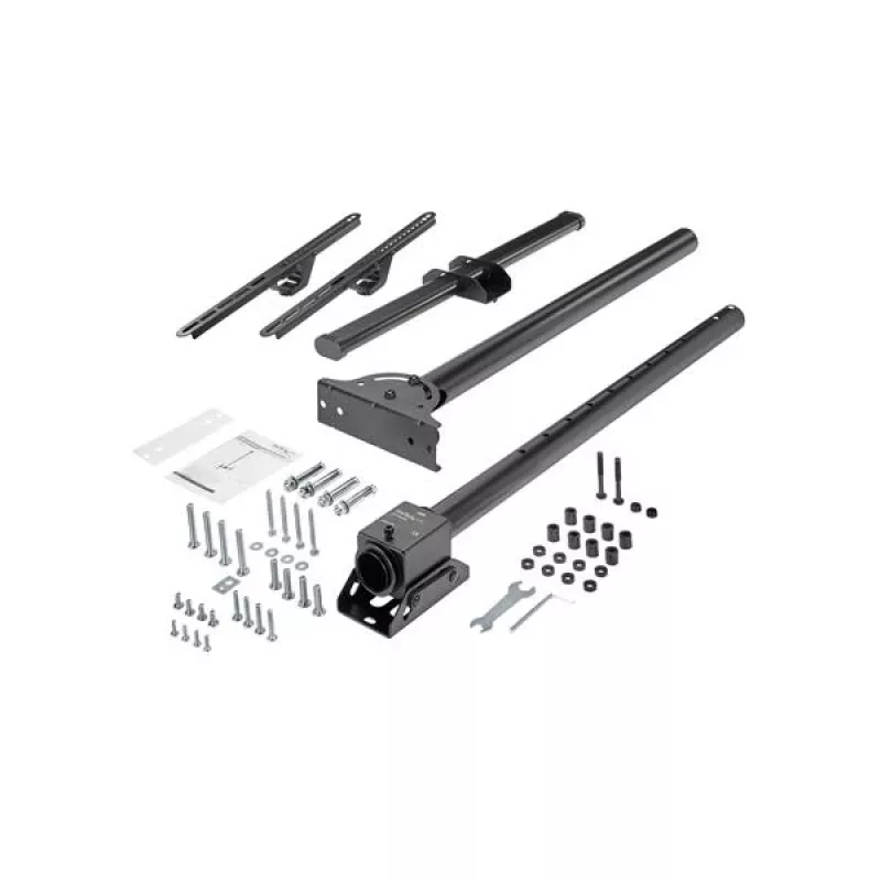 StarTech.com TV Ceiling Mount - Full-Motion Universal Hanging Single Screen Mount with Adjustable Telescopic Pole - Tilt / Swivel - VESA Bracket for 32”-75 inch Displays
