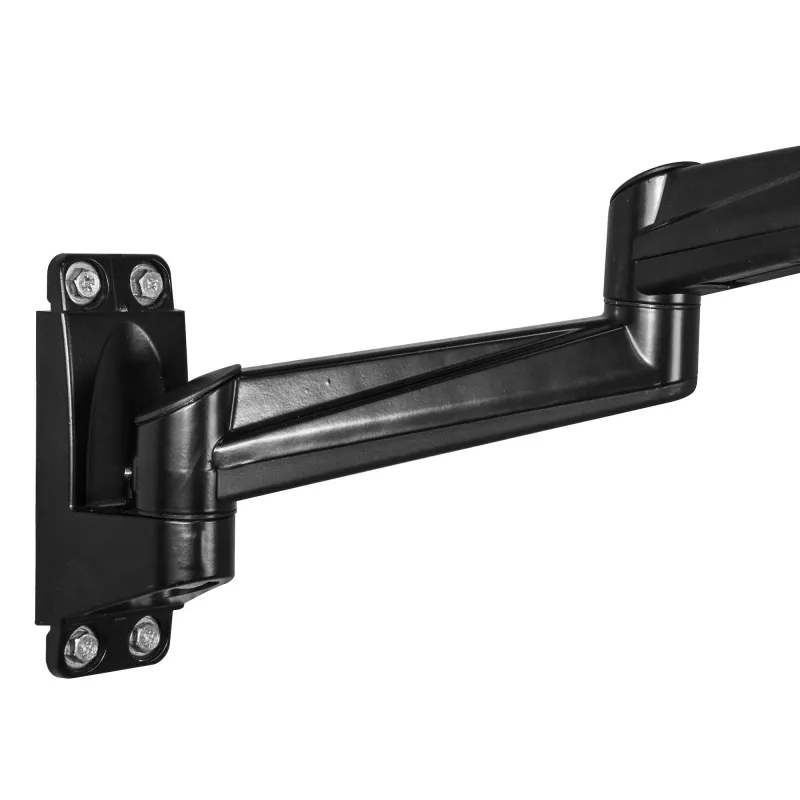 StarTech.com Wall Mount Dual Monitor Arm – Articulating Ergonomic VESA Wall Mount for 2x 24 inch Displays – Synchronized Adjustable Crossbar – Tilt/Swivel/Rotate- Double Screen Mount Bracket