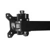StarTech.com Wall Mount Dual Monitor Arm – Articulating Ergonomic VESA Wall Mount for 2x 24 inch Displays – Synchronized Adjustable Crossbar – Tilt/Swivel/Rotate- Double Screen Mount Bracket