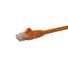 StarTech.com 10m CAT6 Ethernet Cable - Orange CAT 6 Gigabit Ethernet Wire -250MHz 100W PoE RJ45 UTP Network/Patch Cord Snagless w/Strain Relief Individually Tested