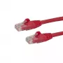 StarTech.com 7m CAT6 Ethernet Cable - Red CAT 6 Gigabit Ethernet Wire -250MHz 100W PoE RJ45 UTP Network/Patch Cord Snagless w/Strain Relief Individually Tested
